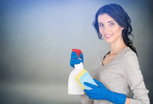 Professional carpet cleaning in Muswell Hill with deep cleaning equipment